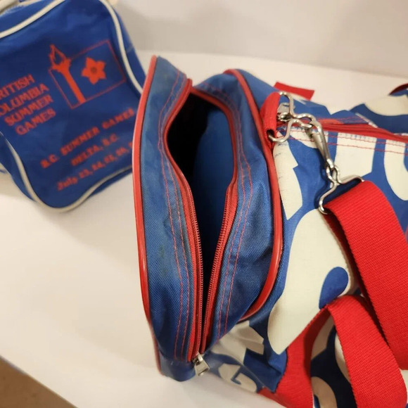 Vintage BC Lottery  Duffel Bags 1980s Bundle of 2 - Picture 7 of 16